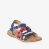 Sandales Cuir Fille Collection Maternelle Bleu Marine - Vertbaudet -Pampero Boutique sandales cuir fille collection maternelle 18