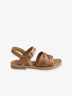 Sandales Cuir Fille Collection Maternelle Marron - Vertbaudet -Pampero Boutique sandales cuir fille collection maternelle 5