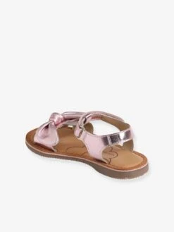 Sandales Cuir Fille Collection Maternelle Rose Clair Métalisé - Vertbaudet -Pampero Boutique sandales cuir fille collection maternelle 9