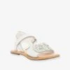 Sandales Cuir Fille Diaggo KICKERS® Blanc - Kickers -Pampero Boutique sandales cuir fille diaggo kickers