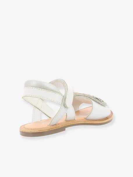 Sandales Cuir Fille Diaggo KICKERS® Blanc - Kickers 6 Sandales Cuir Fille Diaggo KICKERS® Blanc - Kickers – Image 4