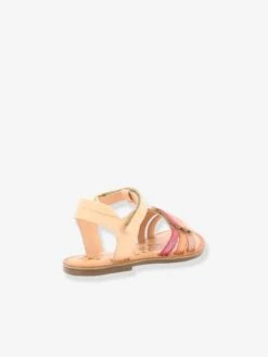 Sandales Cuir Fille Diamanto Diva KICKERS® Rose Corail Metallise - Kickers -Pampero Boutique sandales cuir fille diamanto diva kickers 10