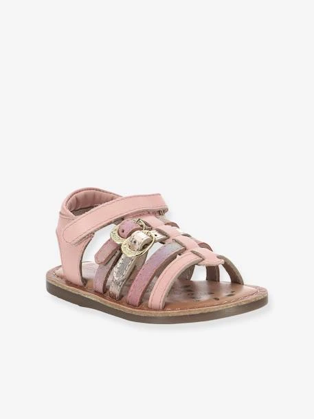 Sandales Cuir Fille Diveta KICKERS® Rose Clair Rainbow - Kickers 3 Sandales Cuir Fille Diveta KICKERS® Rose Clair Rainbow - Kickers