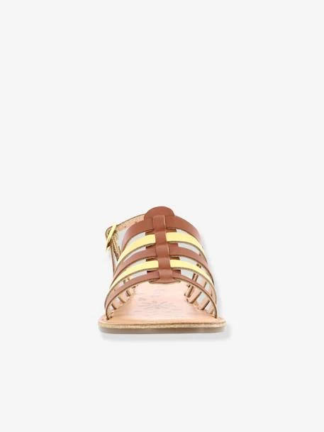 Sandales Cuir Fille Dixon Diva KICKERS® Camel Or - Kickers 8 Sandales Cuir Fille Dixon Diva KICKERS® Camel Or - Kickers – Image 6