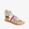 Sandales Cuir Fille Esprit Spartiates Or - Vertbaudet -Pampero Boutique sandales cuir fille esprit spartiates