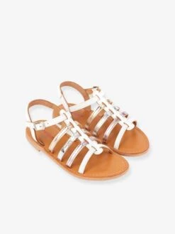 Sandales Cuir Fille Mongue LES TROPEZIENNES® PAR M. BELARBI Tan/or - Les Tropeziennes -Pampero Boutique sandales cuir fille mongue les tropeziennes par m. belarbi 2