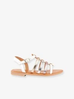 Sandales Cuir Fille Mongue LES TROPEZIENNES® PAR M. BELARBI Tan/or - Les Tropeziennes