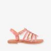 Sandales Cuir Fille Monzar LES TROPEZIENNES® PAR M. BELARBI Rose - Les Tropeziennes -Pampero Boutique sandales cuir fille monzar les tropeziennes par m. belarbi