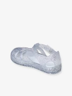 Sandales De Plage Pailletées Fille Translucide Avec Paillettes - Vertbaudet -Pampero Boutique sandales de plage pailletees fille 2