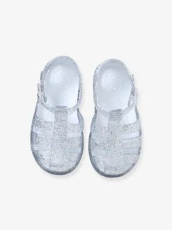 Sandales De Plage Pailletées Fille Translucide Avec Paillettes - Vertbaudet -Pampero Boutique sandales de plage pailletees fille 3