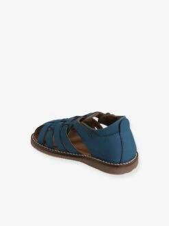 Sandales En Cuir Bébé Mixte Bout Fermé Bleu Marocain - Vertbaudet 10 Sandales En Cuir Bébé Mixte Bout Fermé Bleu Marocain - Vertbaudet -Pampero Boutique sandales en cuir bebe mixte bout ferme 2