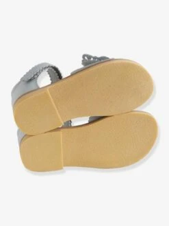 Sandales En Cuir Fille Collection Maternelle Bleu Clair - Vertbaudet -Pampero Boutique sandales en cuir fille collection maternelle 5