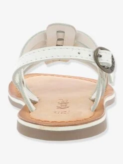 Sandales En Cuir Fille Dixon KICKERS® Or Metal - Kickers -Pampero Boutique sandales en cuir fille dixon kickers 3