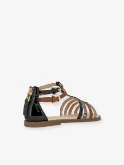 Sandales Fille Karly G D GEOX® Noir Caramel - Geox -Pampero Boutique sandales fille karly g d geox 3