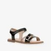 Sandales Fille Karly GEOX® Black Platinium - Geox -Pampero Boutique sandales fille karly geox