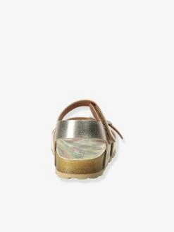 Sandales Fille Sunkro Sokick KICKERS® Or Pois Imprime - Kickers -Pampero Boutique sandales fille sunkro sokick kickers 3