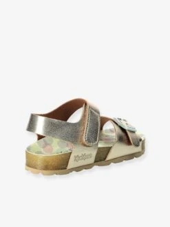Sandales Fille Sunkro Sokick KICKERS® Or Pois Imprime - Kickers -Pampero Boutique sandales fille sunkro sokick kickers 4