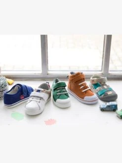 Sandales Garçon Spécial Maternelle Marine - Vertbaudet