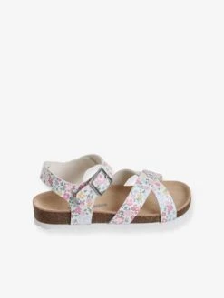 Sandales Imprimées Fille Fleurs Rouge - Vertbaudet -Pampero Boutique sandales imprimees fille 3