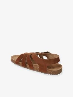 Sandales Multi-brides Cuir Garçon Marron - Vertbaudet -Pampero Boutique sandales multi brides cuir garcon 4