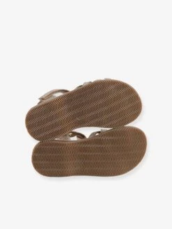Sandales Multi-brides Cuir Irisé Fille Or - Vertbaudet -Pampero Boutique sandales multi brides cuir irise fille 5