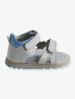 Pampero Boutique -Pampero Boutique sandales scratchees bebe garcon en cuir 1