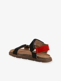 Sandales Scratchées Cuir Enfant Marine - Vertbaudet -Pampero Boutique sandales scratchees cuir enfant 3
