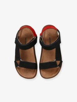 Sandales Scratchées Cuir Enfant Marine - Vertbaudet -Pampero Boutique sandales scratchees cuir enfant 4