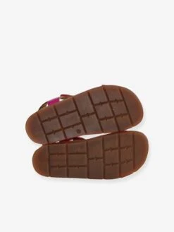 Sandales Scratchées Cuir Fille Lilas - Vertbaudet -Pampero Boutique sandales scratchees cuir fille 4