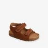 Sandales Scratchées En Cuir Bébé Garçon Marron - Vertbaudet -Pampero Boutique sandales scratchees en cuir bebe garcon 6