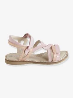 Sandales Scratchées En Cuir Fille Collection Maternelle Rose Métallisé - Vertbaudet 10 Sandales Scratchées En Cuir Fille Collection Maternelle Rose Métallisé - Vertbaudet -Pampero Boutique sandales scratchees en cuir fille collection maternelle 2