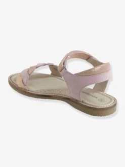 Sandales Scratchées Fille En Cuir Rose - Vertbaudet -Pampero Boutique sandales scratchees fille en cuir 2