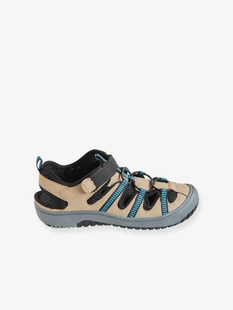 Sandales Tout Terrain Garçon Taupe - Vertbaudet 4 Sandales Tout Terrain Garçon Taupe - Vertbaudet – Image 2