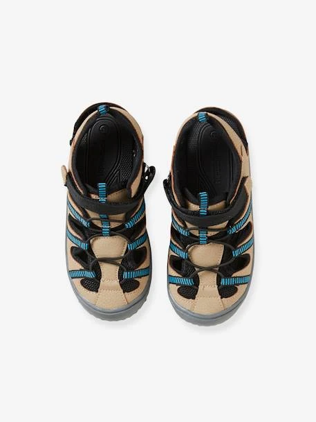 Sandales Tout Terrain Garçon Taupe - Vertbaudet 6 Sandales Tout Terrain Garçon Taupe - Vertbaudet – Image 4