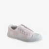 Tennis élastiquées Fille En Toile Rose - Vertbaudet -Pampero Boutique tennis elastiquees fille en toile