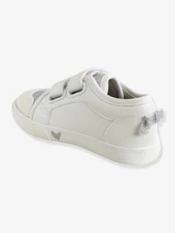 Tennis Scratchées Fille Collection Maternelle Blanc - Vertbaudet -Pampero Boutique tennis scratchees fille collection maternelle 3