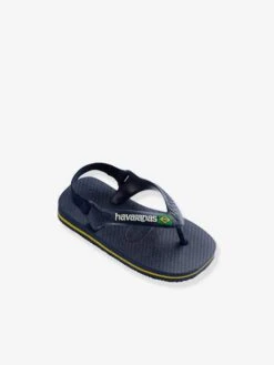 Tongs Baby Brasil Logo II HAVAIANAS Rose Bonbon - Havaianas