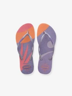 Tongs Enfant Slim Palette Glow HAVAIANAS Lilas - Havaianas -Pampero Boutique tongs enfant slim palette glow havaianas 4