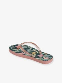 Tongs Imprimées Fille Vert Fonce Imprime - Vertbaudet -Pampero Boutique tongs imprimees fille 5